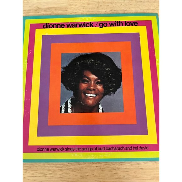 TEST Dionne Warwick "Go With Love" Vinyl LP 2 Record Set DS 726 Vintage Album - Picture 1 of 5